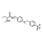 2-(Methylamino)-N-[4-[[4-(trifluoromethyl)benzyl]oxy]benzyl]butanamide
