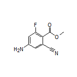 Methyl 4-Amino-2-cyano-6-fluorobenzoate
