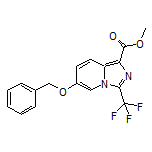 Methyl 6-(Benzyloxy)-3-(trifluoromethyl)imidazo[1,5-a]pyridine-1-carboxylate