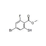 Methyl 4-Bromo-2-fluoro-6-mercaptobenzoate