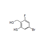 (4-Bromo-2-fluoro-6-mercaptophenyl)methanol