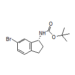 (R)-N-Boc-6-bromo-2,3-dihydro-1H-inden-1-amine