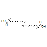 6,6’-(1,4-Phenylene)bis(2,2-dimethylhexanoic Acid)