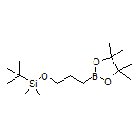 [3-[(tert-butyldimethylsilyl)oxy]propyl]boronic Acid Pinacol Ester