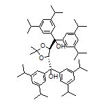 [(4R,5R)-2,2-Dimethyl-1,3-dioxolane-4,5-diyl]bis[bis(3,5-diisopropylphenyl)methanol]