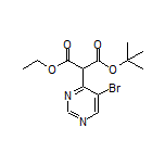 1-(tert-Butyl) 3-Ethyl 2-(5-Bromopyrimidin-4-yl)malonate
