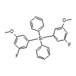 Bis(3-fluoro-5-methoxyphenyl)diphenylsilane