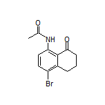 N-(4-Bromo-8-oxo-5,6,7,8-tetrahydronaphthalen-1-yl)acetamide