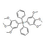 Diphenylbis(3,4,5-trimethoxyphenyl)silane