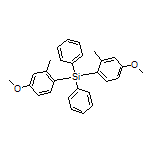 Bis(4-methoxy-2-methylphenyl)diphenylsilane