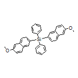 Bis(6-methoxynaphthalen-2-yl)diphenylsilane