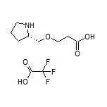 (S)-3-(Pyrrolidin-2-ylmethoxy)propanoic Acid Trifluoroacetate