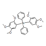 Diphenylbis(2,4,5-trimethoxyphenyl)silane