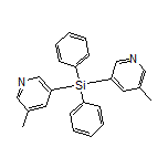 Bis(5-methylpyridin-3-yl)diphenylsilane