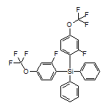 Bis[2-fluoro-4-(trifluoromethoxy)phenyl]diphenylsilane