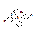 Bis(2-chloro-4-methoxyphenyl)diphenylsilane