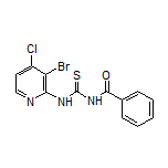 N-[(3-Bromo-4-chloropyridin-2-yl)carbamothioyl]benzamide