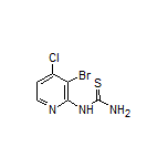 1-(3-Bromo-4-chloropyridin-2-yl)thiourea