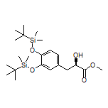 Methyl (R)-3-[3,4-Bis[(tert-butyldimethylsilyl)oxy]phenyl]-2-hydroxypropanoate