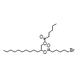 1-(Hexanoyloxy)dodecan-2-yl 6-Bromohexanoate