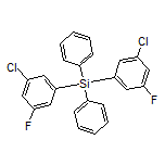 Bis(3-chloro-5-fluorophenyl)diphenylsilane