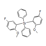 Bis(5-fluoro-2-methoxyphenyl)diphenylsilane