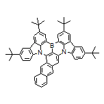 3,9,14,36-Tetrakis(2-methylpropan-2-yl)-6-bora-18,32-diazaundecacyclo[30.6.1.16,19.17,18.05,39.011,41.031,40.022,27.020,29.033,38.012,17]hentetraconta-1(39),2,4,7(41),8,10,12(13),14,16,19(20),21,23,25,27(28),29(30),31(40),33(34),35,37-nonadecaene