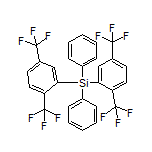 Bis[2,5-bis(trifluoromethyl)phenyl]diphenylsilane