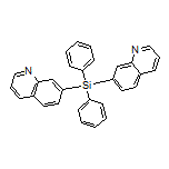 Diphenyldi(quinolin-7-yl)silane