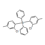 Bis(2-chloro-4-methylphenyl)diphenylsilane