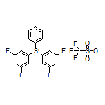 Bis(3,5-difluorophenyl)(phenyl)sulfonium Trifluoromethanesulfonate