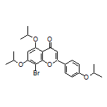 8-Bromo-5,7-diisopropoxy-2-(4-isopropoxyphenyl)-4H-chromen-4-one