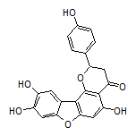 5,9,10-Trihydroxy-2-(4-hydroxyphenyl)-2,3-dihydro-4H-benzofuro[2,3-h]chromen-4-one