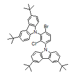 9,9’-(4-Bromo-2-chloro-1,3-phenylene)bis(3,6-di-tert-butyl-9H-carbazole)