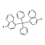 Bis(4-fluoronaphthalen-1-yl)diphenylsilane