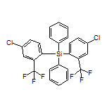 Bis[4-chloro-2-(trifluoromethyl)phenyl]diphenylsilane