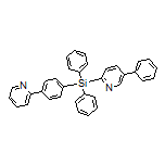 2-[Diphenyl[4-(pyridin-2-yl)phenyl]silyl]-5-phenylpyridine