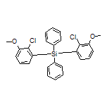 Bis(2-chloro-3-methoxyphenyl)diphenylsilane