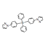 Bis[4-(1H-pyrazol-1-yl)phenyl]diphenylsilane