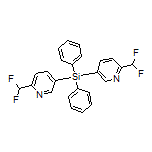 Bis[6-(difluoromethyl)pyridin-3-yl]diphenylsilane