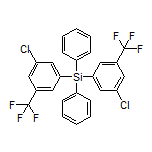 Bis[3-chloro-5-(trifluoromethyl)phenyl]diphenylsilane