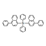 Diphenylbis(4-phenylnaphthalen-1-yl)silane