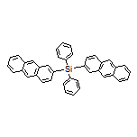 Di(anthracen-2-yl)diphenylsilane