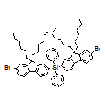 Bis(7-bromo-9,9-dihexyl-9H-fluoren-2-yl)diphenylsilane