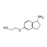 2-[(1-Amino-5-indanyl)oxy]ethanol