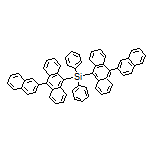 Bis[10-(naphthalen-2-yl)anthracen-9-yl]diphenylsilane