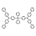 N,N’-[(Diphenylsilanediyl)bis(4,1-phenylene)]bis[N-([1,1’-biphenyl]-4-yl)-[1,1’-biphenyl]-4-amine]