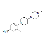 3-Methyl-4-[4-(4-methylpiperazin-1-yl)piperidin-1-yl]aniline