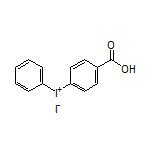 (4-Carboxyphenyl)(phenyl)iodonium Iodide