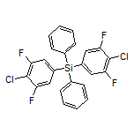 Bis(4-chloro-3,5-difluorophenyl)diphenylsilane